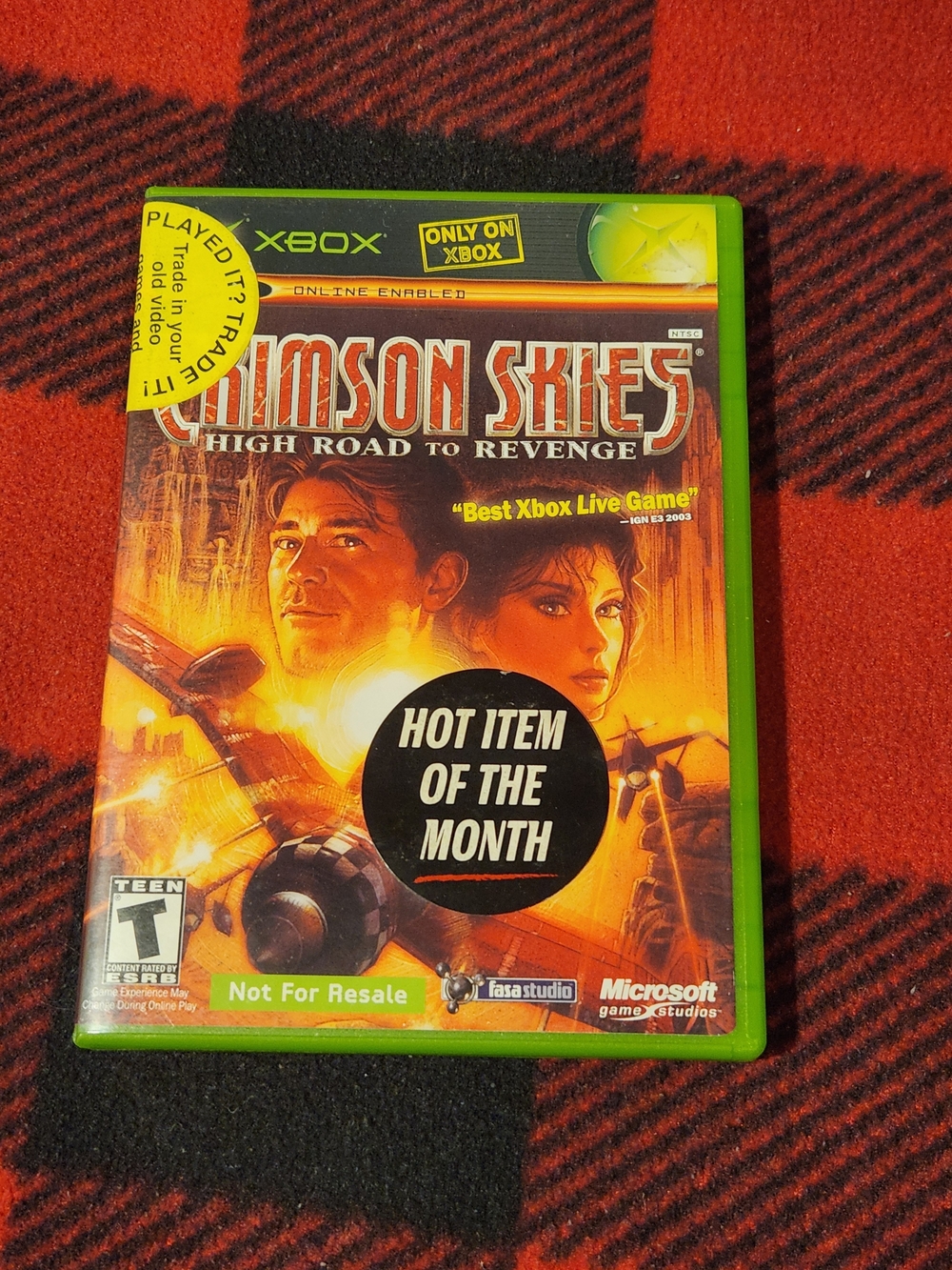 Crimson Skies: High Road to Revenge (Microsoft Xbox, 2003)